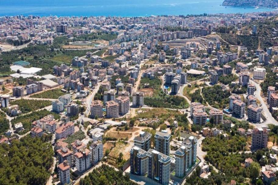 Apartments for Sale in Oba Neighborhood, Alanya, Antalya